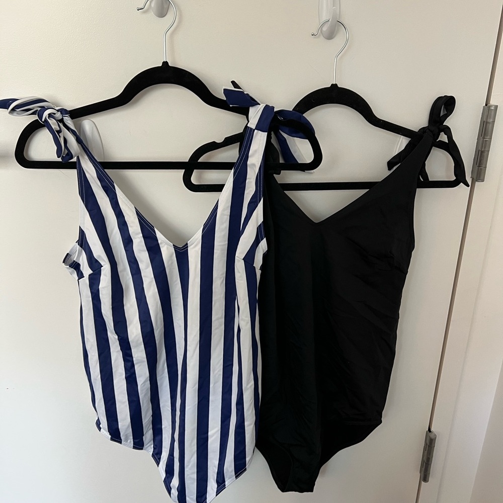 SOLD - ASOS maternity bathing suits - size 8